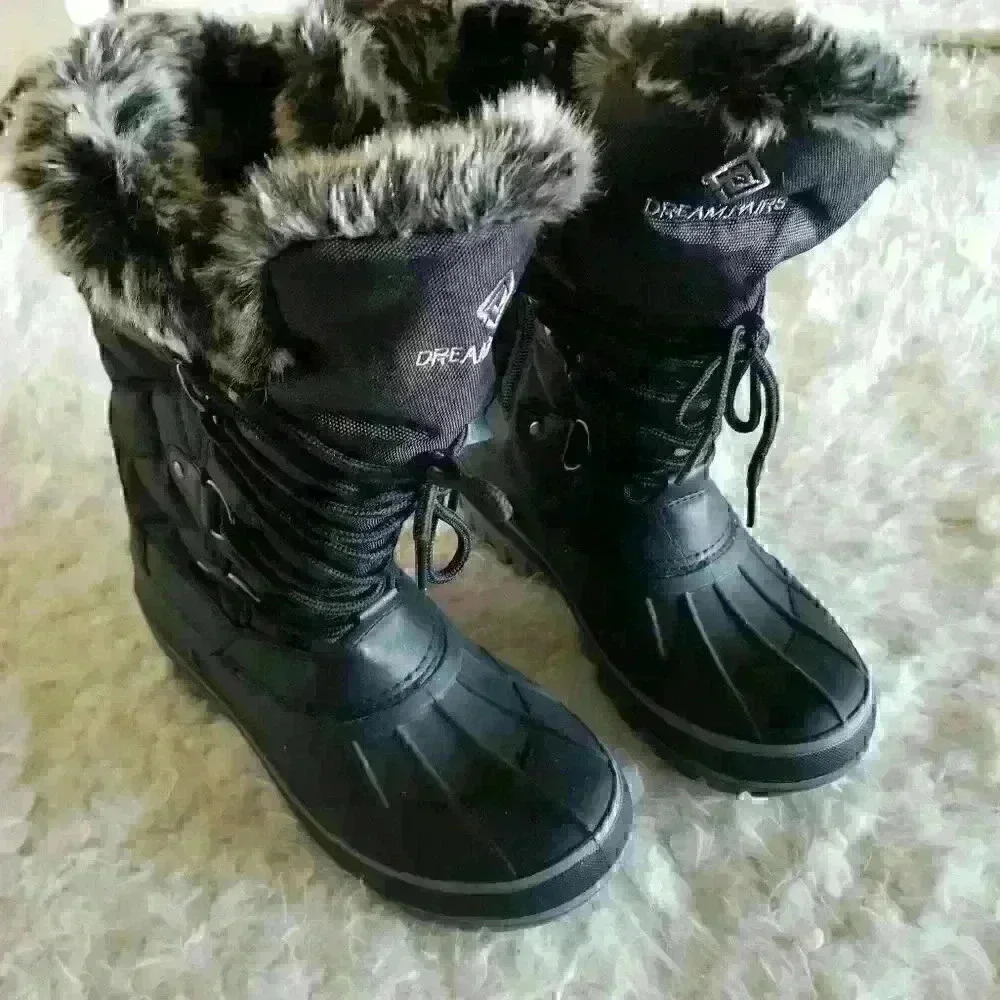 Dream Pairs Boys & Girls Mid Calf Winter Boots